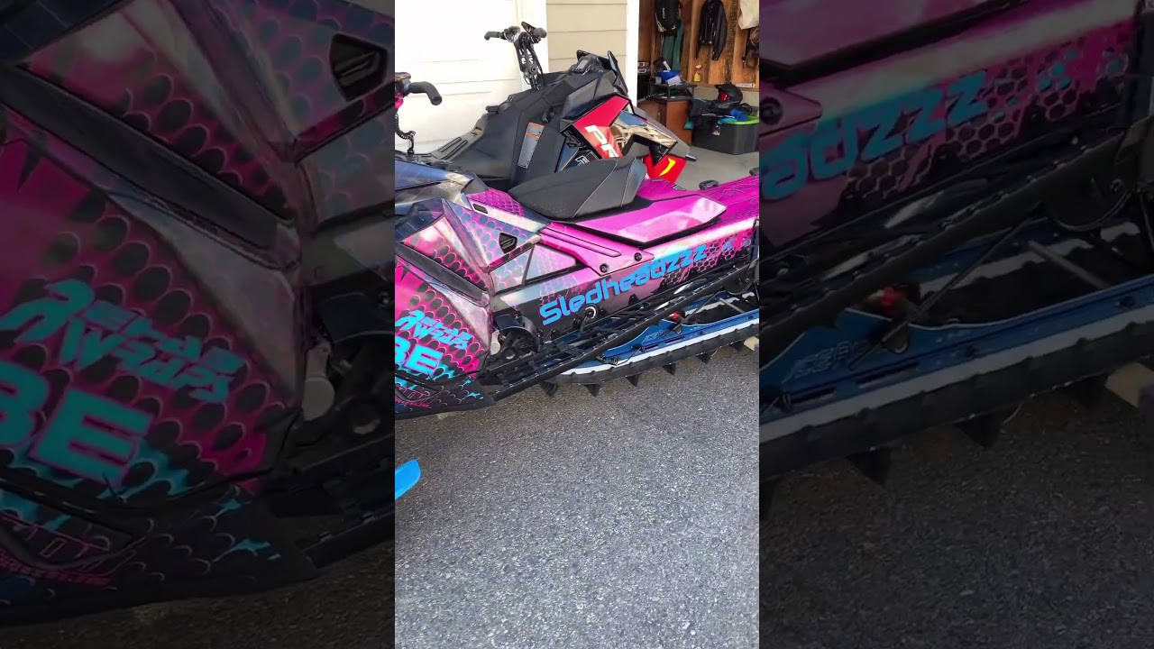 Skidoo Summit Sledwrap🔥🥵 @cheyenne_b8el 