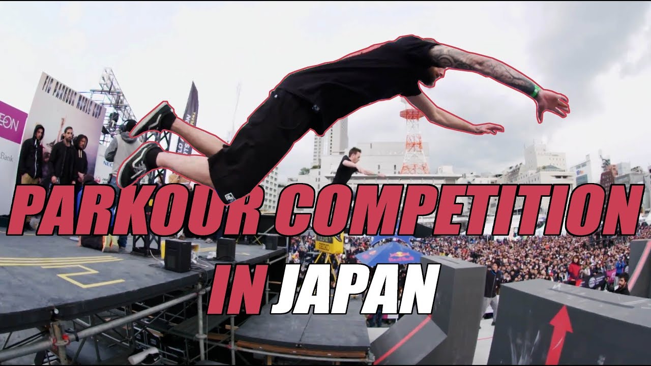 INSANE PARKOUR SPEED COMPETITION in HIROSHIMA : FISE ! 