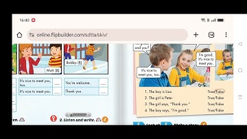 Smart Start lớp 3 SB Unit 1 lesson 3-review