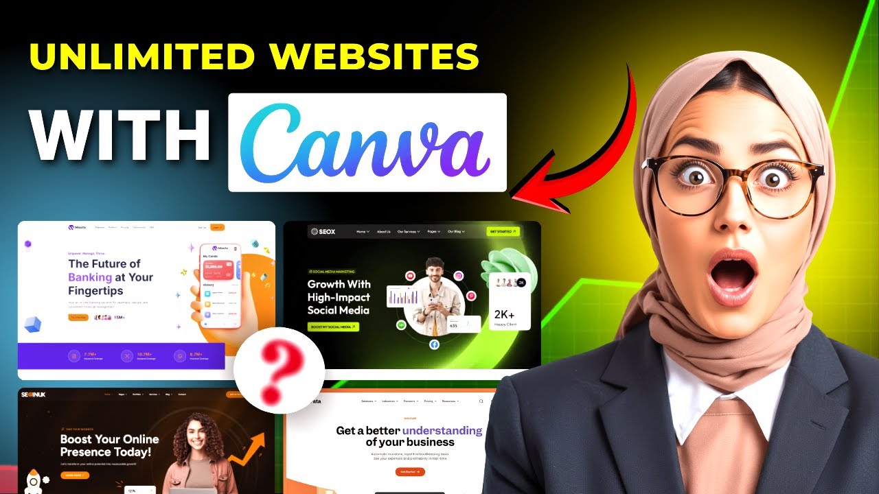 Создайте ПОЛНЫЙ веб-сайт на Canva и опубликуйте его онлайн БЕСПЛАТНО (2026)