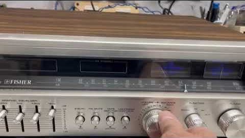 Fisher RS-2003 Stereo Receiver 