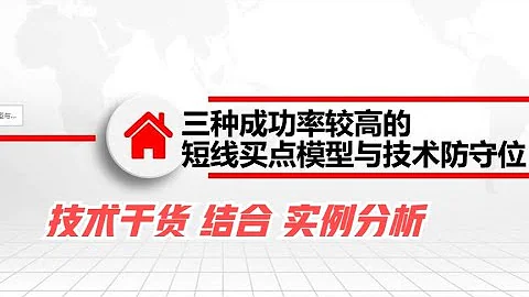 三種成功率較高的短線買點 模型與技術防守位，技術結合案例分享 - 天天要聞