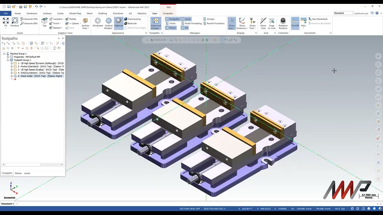 Stock Flip in Mastercam