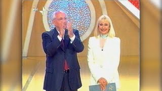 Gorbaciov a Carramba che fortuna 2000 con Raffaella Carrà