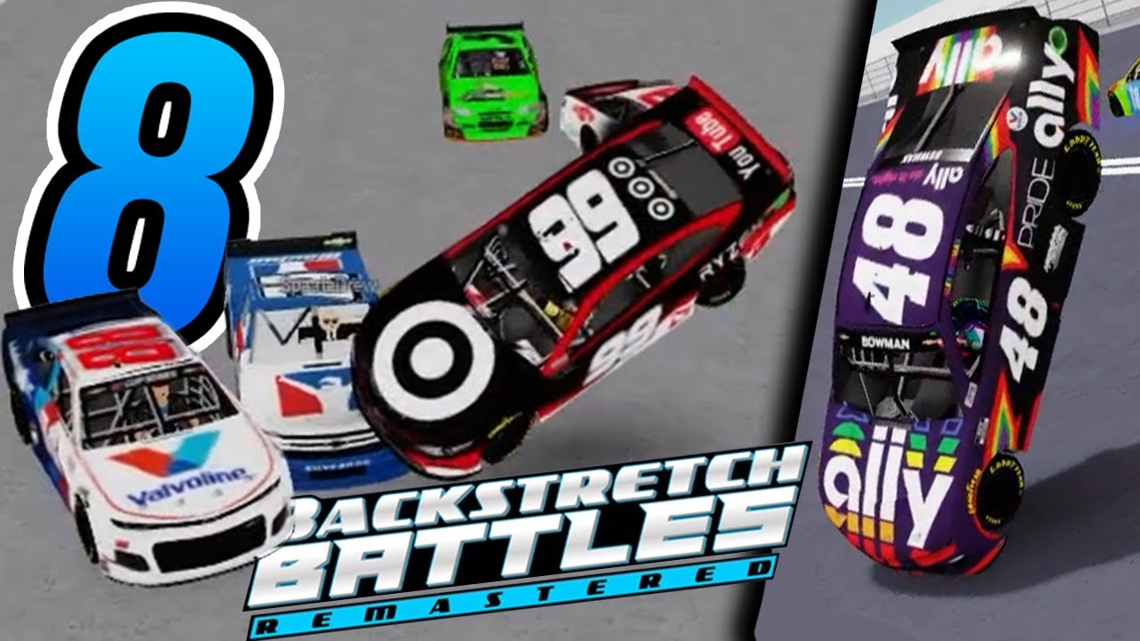 Backstretch Battles Remastered Crash Compilation 8 YouTube