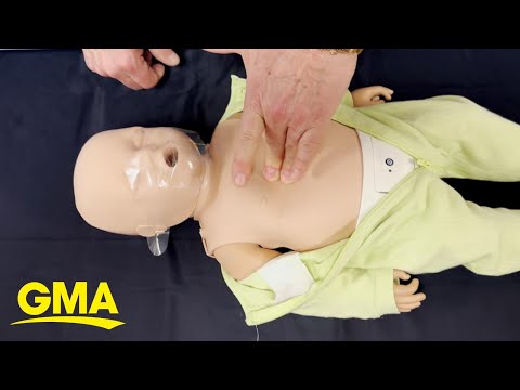 How to perform CPR on an infant