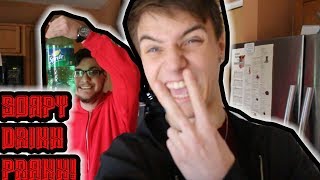 Soapy Drink Prank
