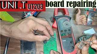 UNI T UT203 meter repairing || How to repair digital clamp on meter | uni t meter kesy repaier kren