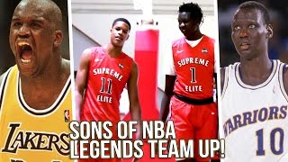 Sons of Shaquille O'Neal, Manute Bol meet in Southern California