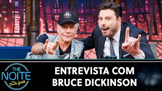 Entrevista com o vocalista com Iron Maiden, Bruce Dickinson | The Noite (13/05/24)