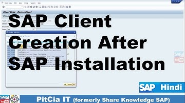 SAP Client creation after installation, client lock unlock, scc3, Profile Selection, SAP Profile