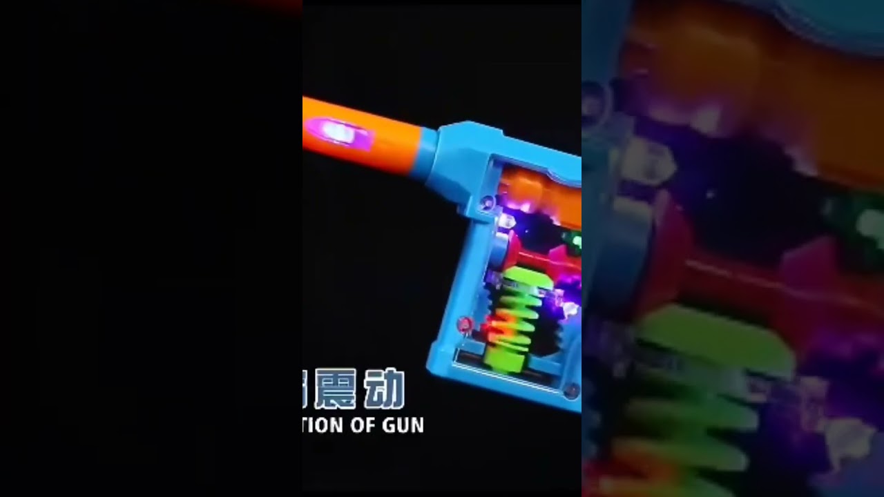 Transparent Gear Shell Gun 🔫