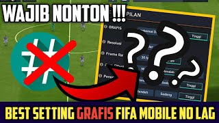 BEST FIFA MOBILE 60FPS NO LAG GRAPH SETTINGS WITHOUT ROOT LATEST