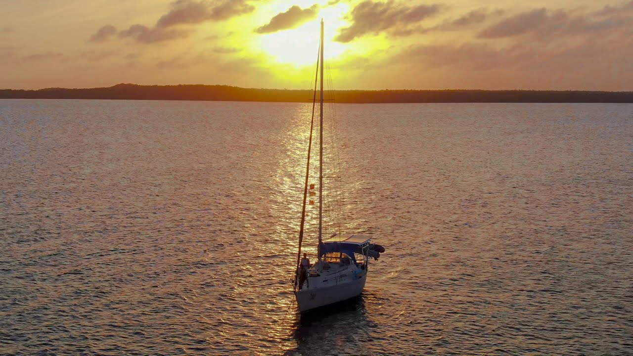 Spectacular Bahamas 🇧🇸 Sailboat Sunset #shorts
