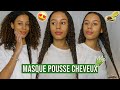 Mon MASQUE SECRET pour la POUSSE & NUTRITION des CHEVEUX 😍 🥑I Masque Maison