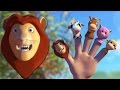 Dito di animale Famiglia 3D | Filastrocca | 3D Educational Video | Animal Finger Family 3D
