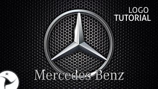 ☑️ LOGO MERCEDES BENZ TUTORIAL COREL DRAW - YouTube