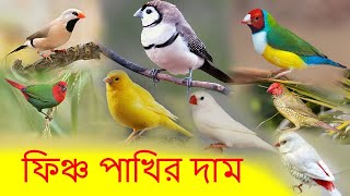 ফিঞ্চ পাখির দাম | Finch Birds Price in Bangladesh | Parrot | Zebra finch |Gouldian | Worldzoid