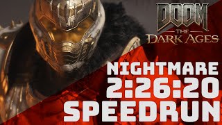 DOOM: The Dark Ages 2:26:20 No Major Glitches - Nightmare Difficulty