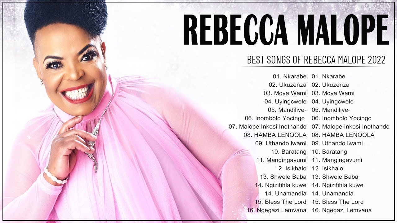 Greatest Hits Of Rebecca Malope Gospel Music  Top Gospel Songs Of Rebecca Malope Of All Time