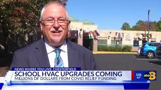 Chesterfield schools will receive nearly $10 million in air quality upgrades