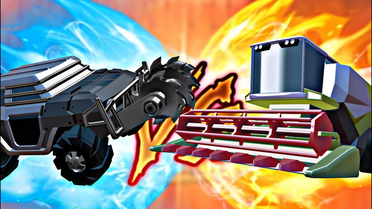 Rogue VS Harvester l Crash of Cars