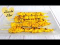 Como hacer Pollo Satay cocina thai | Receta fácil y rápida