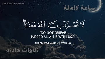 ساعة كاملة تلاوات هادئه القرآن الكريم راحة القلب 🤍