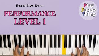 Tap Dance (p.13) - Bastien Piano Basics Level 1 - Performance
