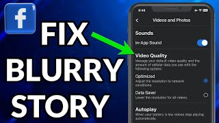 How To Fix Blurry Story On Facebook 2023 screenshot 4