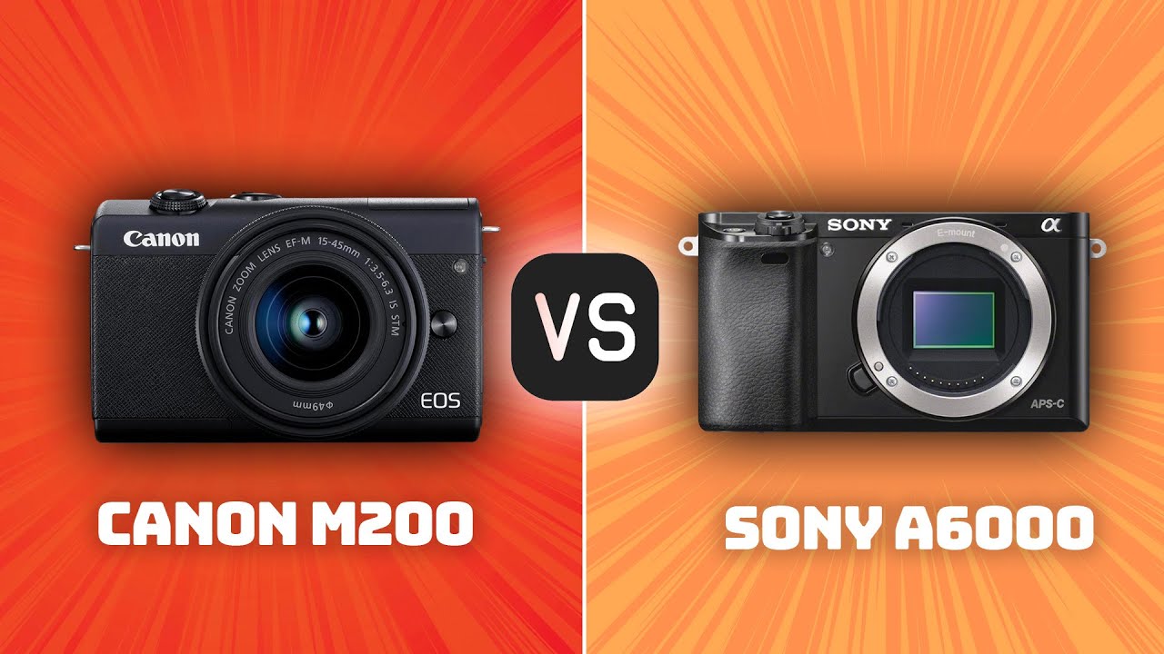 Canon M200 vs Sony A6000 Which Camera Is Better? (With Ratings