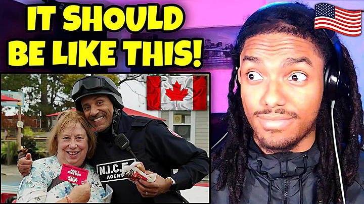 THIS IS SO GENIUS! 🤣 AMERICAN REACTS to When the ICE Agent is Canadian…