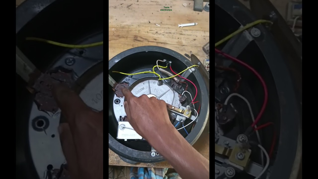 Rice cooker magnet swich problem repair... Tesla electronics.