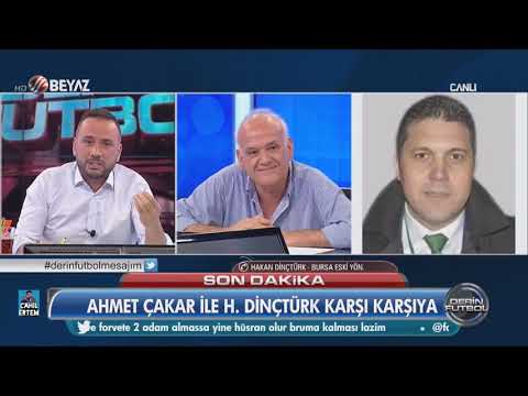 Ahmet Çakar ile Bursaspor yöneticisinin tartışması