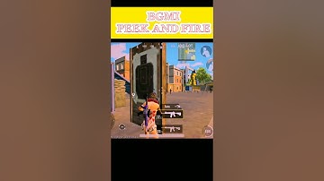 🔥Super Fast Peek And Fire Secret Settings | How to improve peek and fire in BGMI #shorts