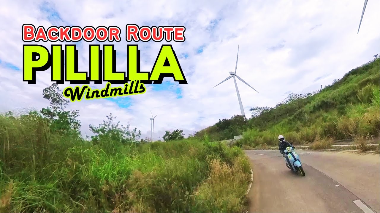 Backdoor Road to Pililla Windmill Farm sa Rizal - Tahimik at Napakaganda! - Fazzio 125