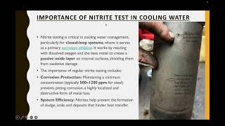 Cooling Water Test Importance|Effect of Nitrite on Water|Chloride Test Importance|PH test(HINDI)