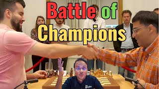 That wonderful smile on resignation | Nepo vs Anand | Levitov Chess 2023