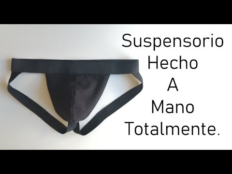 Sin Máquina / Como Hacer Un Suspensorio A Mano / Jockstrap YouTube