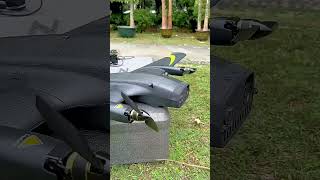 This VTOL Drone takes off like a helicopter! 🚁✈️