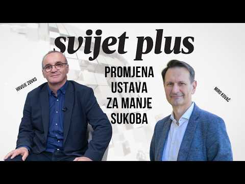 Miro Kovač: Treba mijenjati Ustav kako bi se smanjili sukobi između predsjednika i premijera