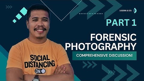 Forensic Photography | Part 1