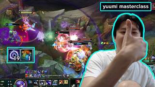 Kindred - 1 vs 4 here (Singed and Yuumi are not humans)