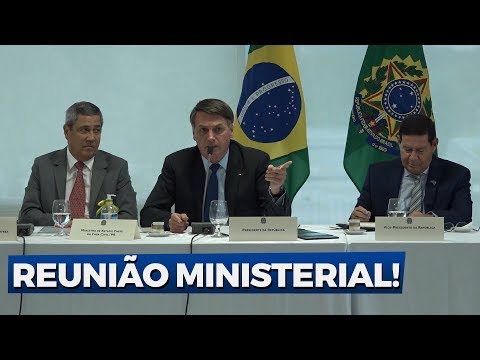 Fala completa do Presidente Bolsonaro na Reunião Ministerial!