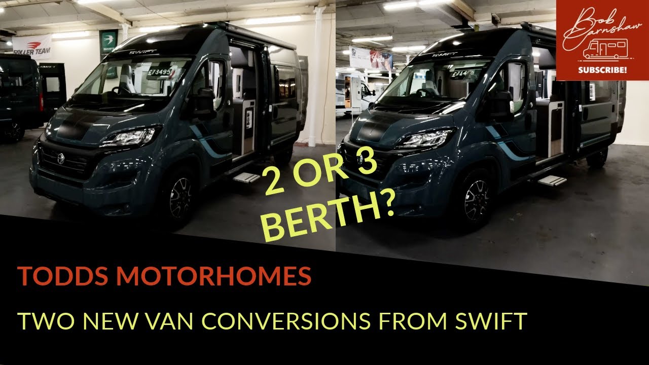 Two NEW Van Conversions from Swift - Todds Motorhomes