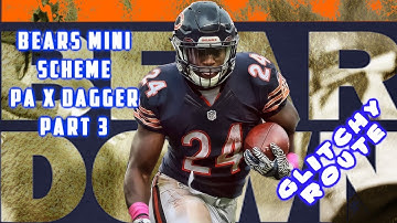 Madden 18 Glitch Route Passing Play Chicago Bears Playbook Mini Scheme Part 3 🏈