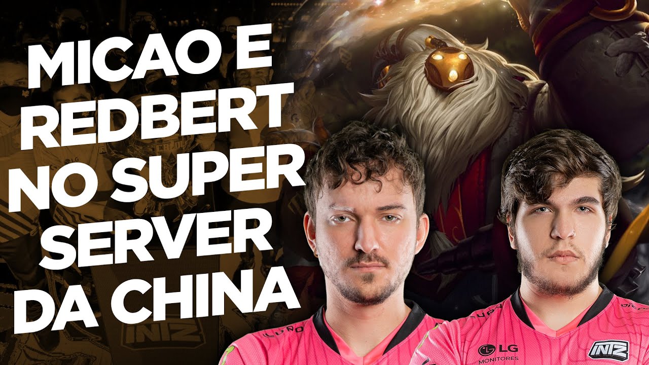 MICAO E REDBERT DE BARDO + ASHE NO SUPER SERVER CHINÊS