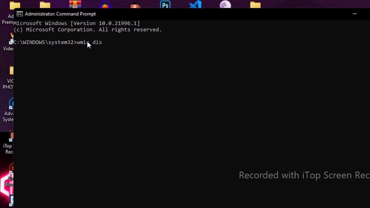 check the harddrive serial number
