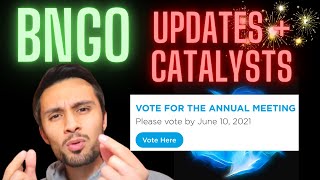 BNGO Potential Catalysts Coming, BNGO votes, BNGO updates, BNGO NEWS Update