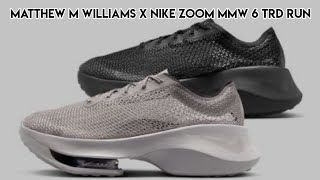 Matthew M Williams × Nike Zoom MMW 6 TRD Run